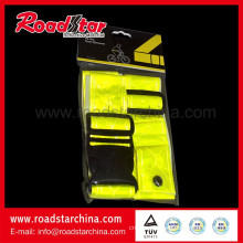 Height reflective safety belt